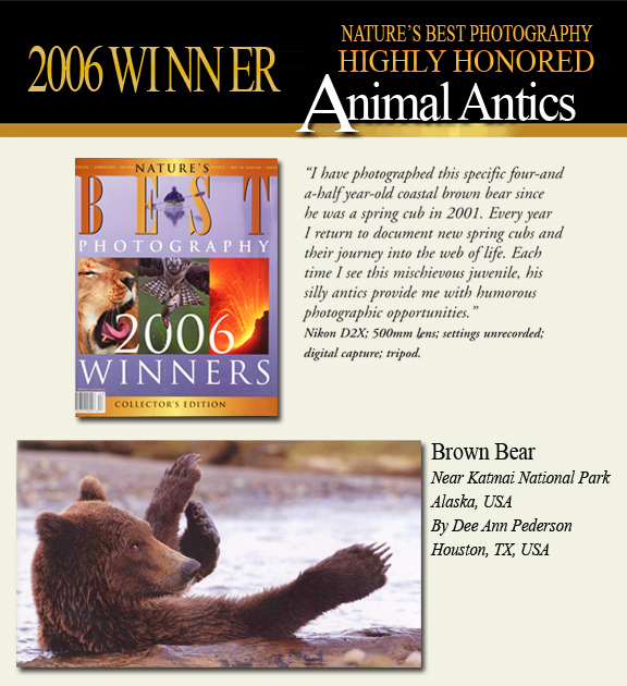 2006 Winner Smithsonian Animal Antics